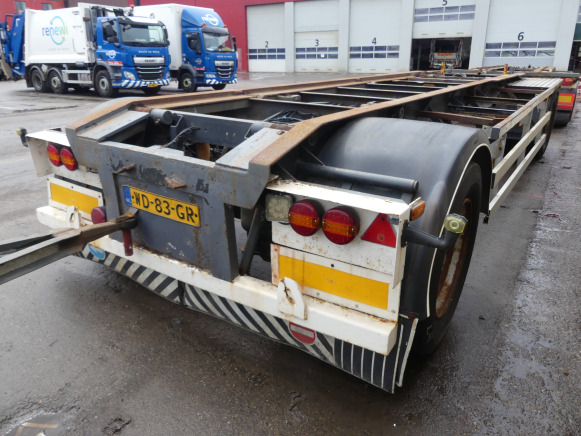 REF:WD-83-GR - Remorque porte container Floor FLA-10-108 - Remolque portacontenedore/ Intercambiable: foto 3 REF:WD-83-GR - Remorque porte container Floor FLA-10-108 - Remolque portacontenedore/ Intercambiable: foto 3