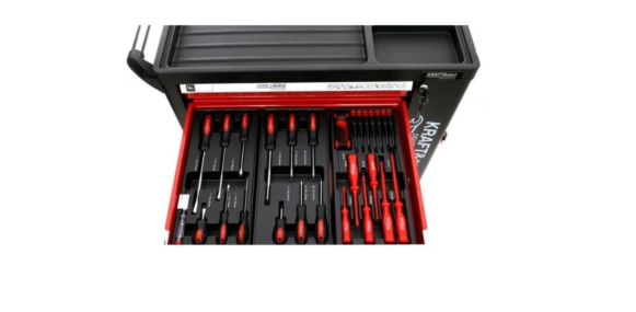 Servante d'atelier professionnelle avec 263 outils KRAFT&DELE KD362 - Equipo de almacén: foto 3 Servante d'atelier professionnelle avec 263 outils KRAFT&DELE KD362 - Equipo de almacén: foto 3