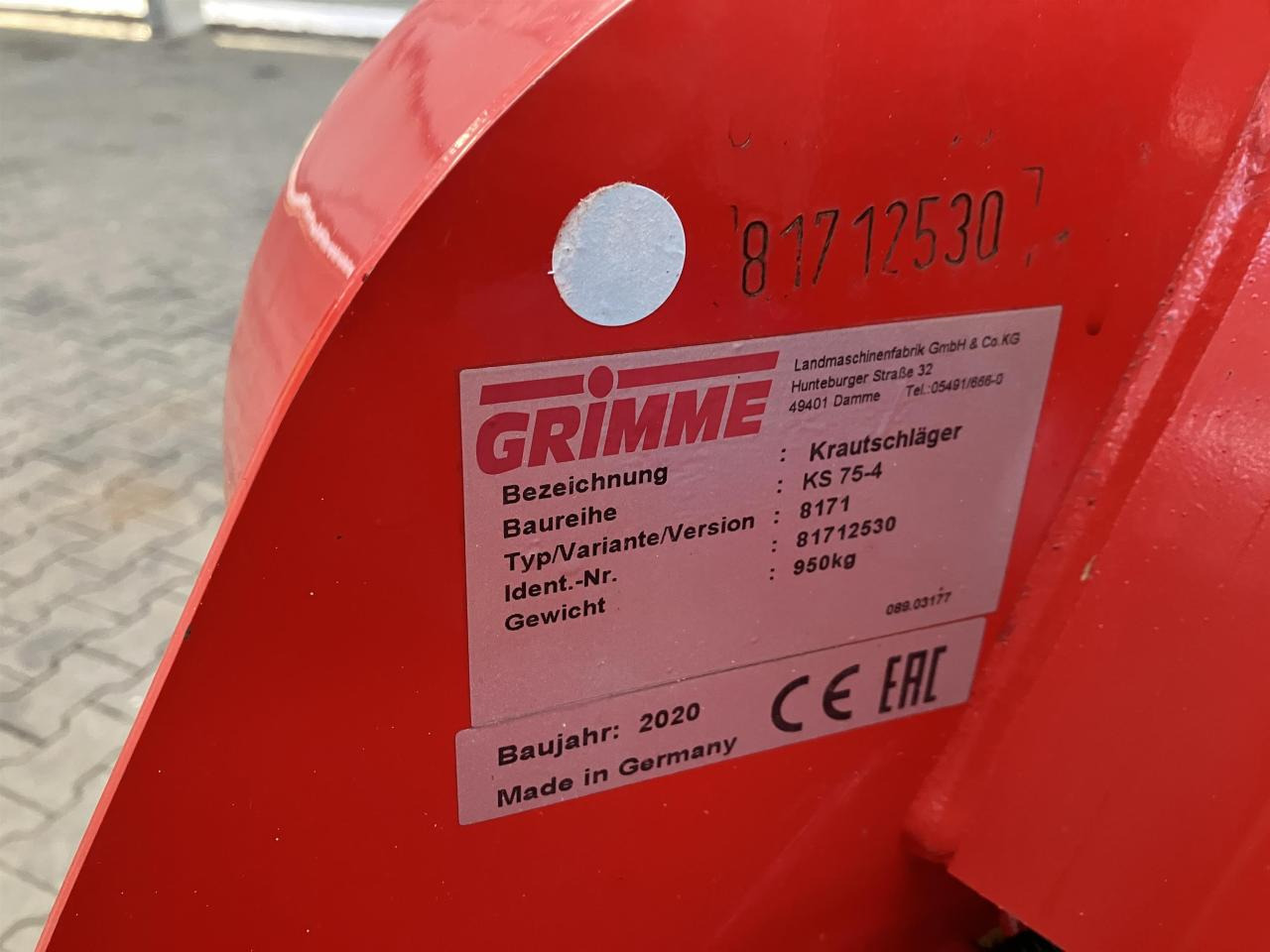 Grimme KS 75-4 - Cosechadora de patatas: foto 5 Grimme KS 75-4 - Cosechadora de patatas: foto 5