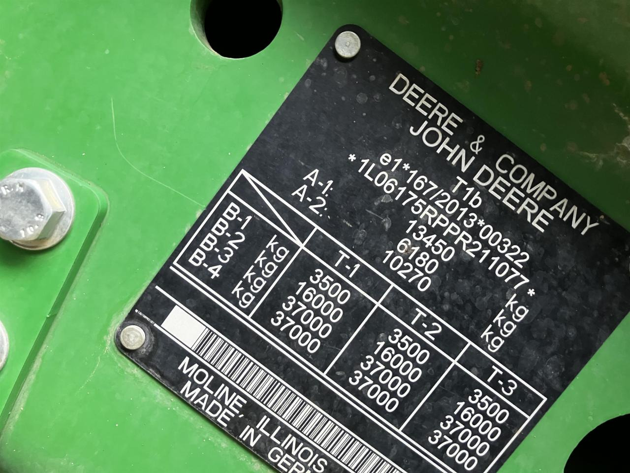 Tractor John Deere 6R 175: foto 15