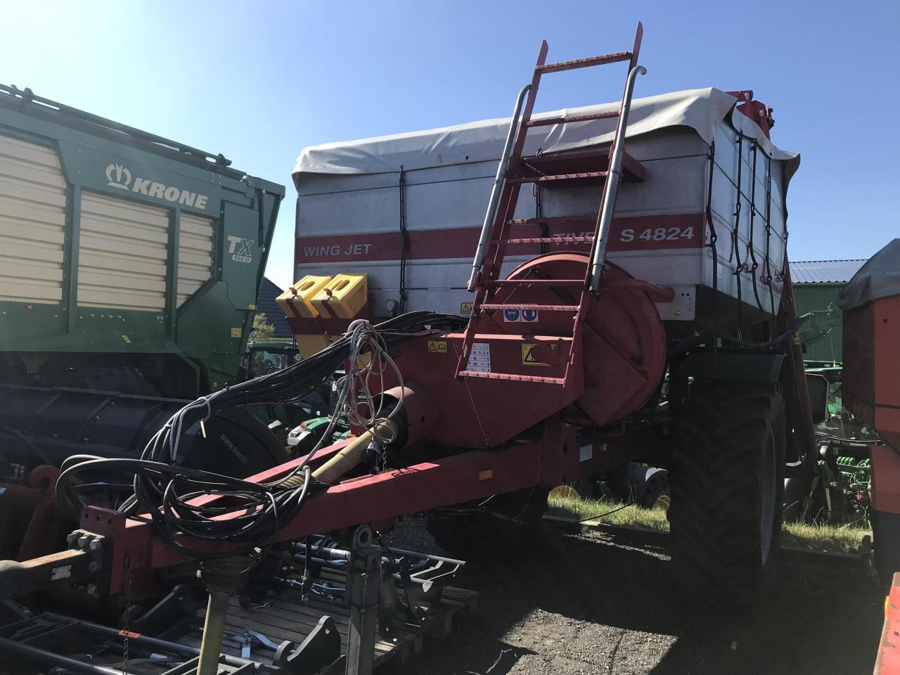 Kongskilde Wing Jet S4824 - Esparcidor de fertilizantes: foto 4 Kongskilde Wing Jet S4824 - Esparcidor de fertilizantes: foto 4
