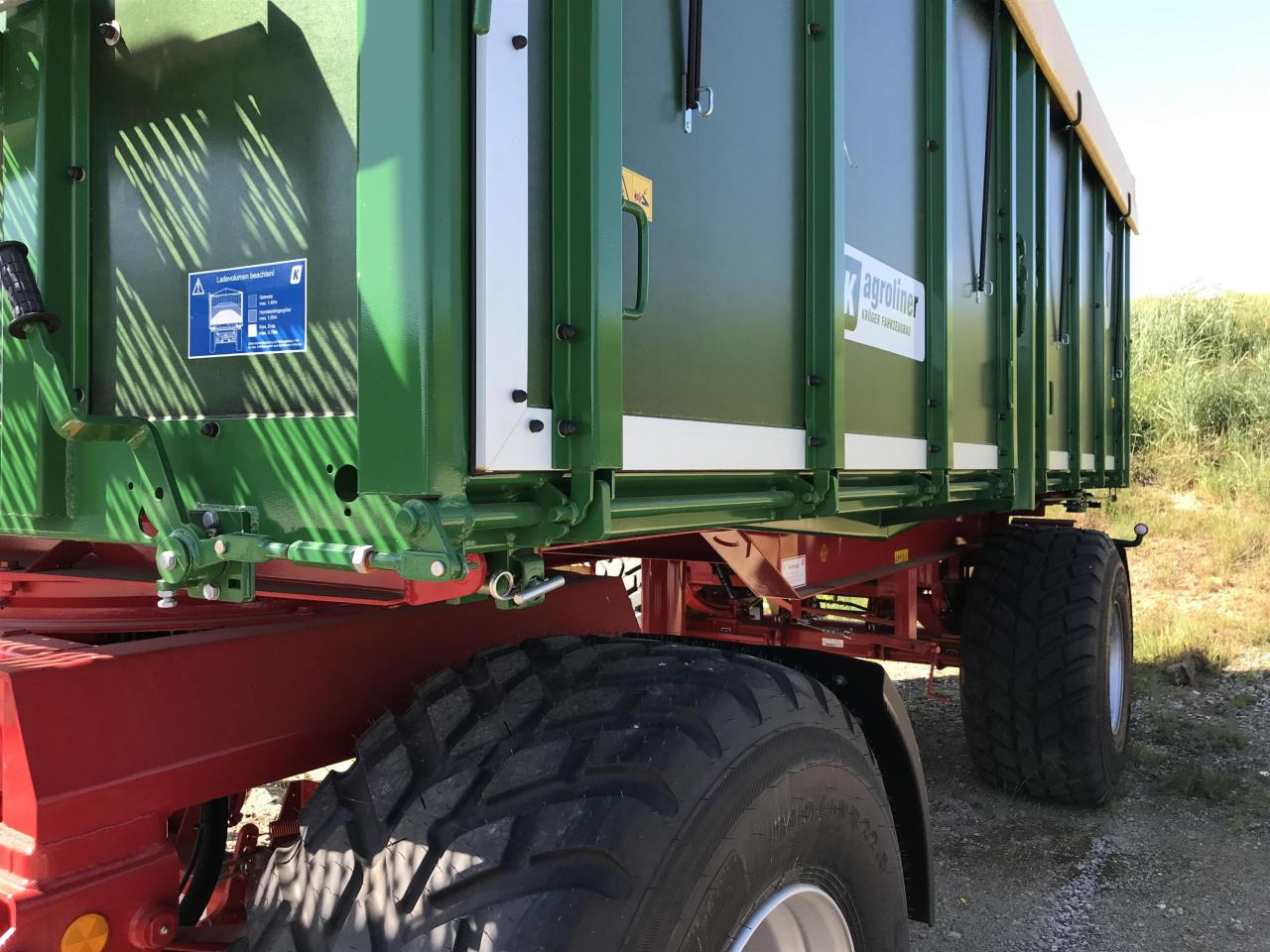 Kröger HKD 302 - Remolque volquete: foto 2 Kröger HKD 302 - Remolque volquete: foto 2