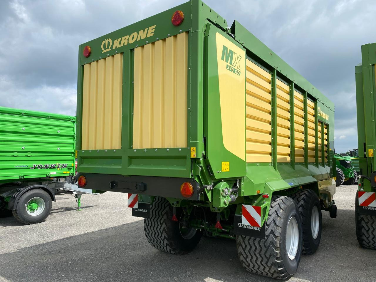 Krone MX 370 GD - Remolque autocargador: foto 2 Krone MX 370 GD - Remolque autocargador: foto 2