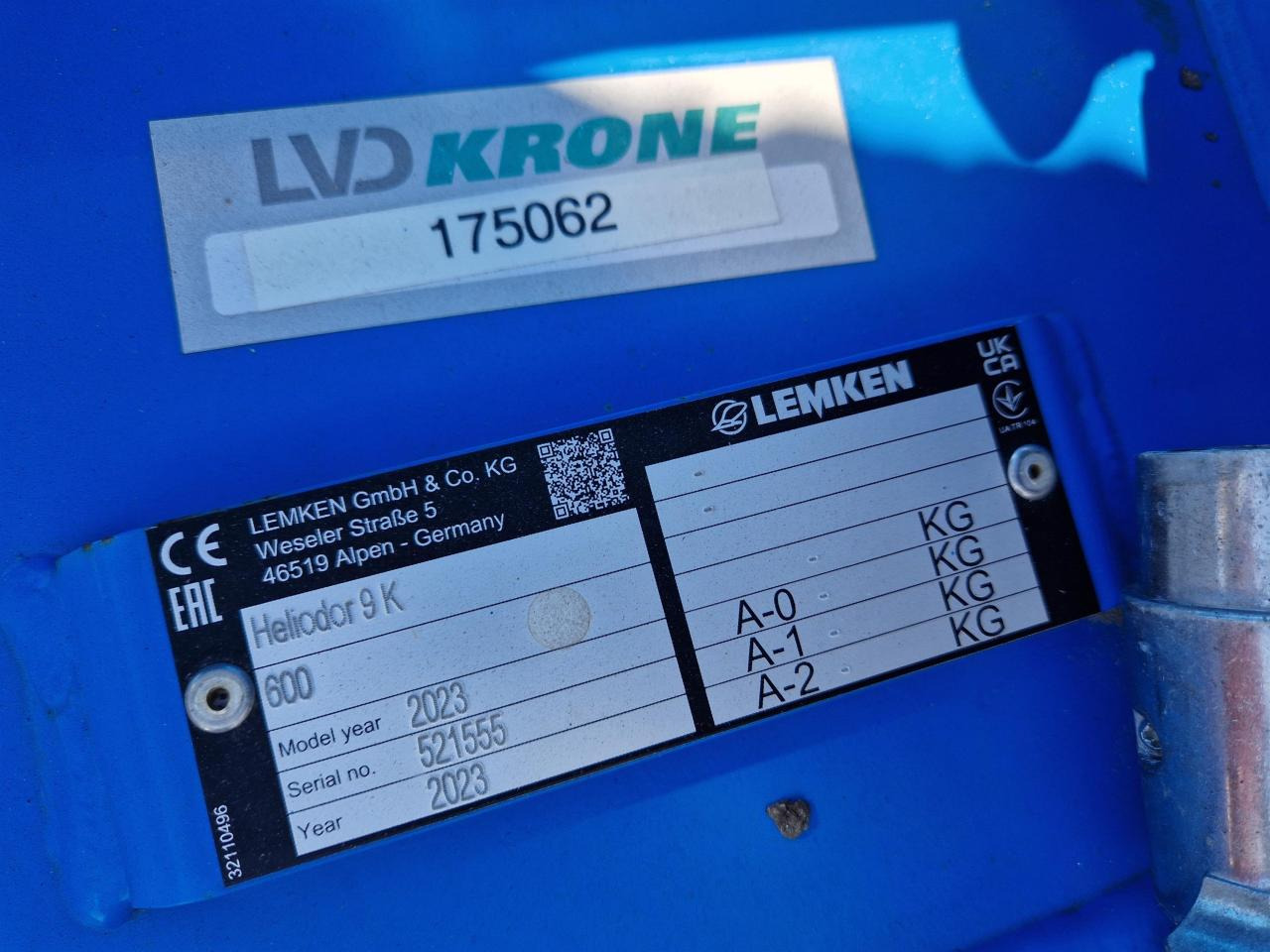 Lemken Heliodor 9/600 K - Rastras: foto 3 Lemken Heliodor 9/600 K - Rastras: foto 3