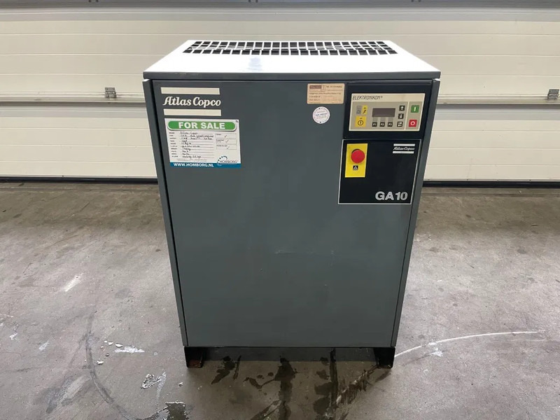 Atlas-Copco GA10 - 11 kW elektrische schroefcompressor - Compresor de aire: foto 1 Atlas-Copco GA10 - 11 kW elektrische schroefcompressor - Compresor de aire: foto 1
