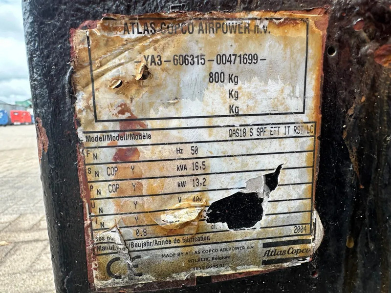 Atlas-Copco QAS 18 Yanmar Mecc Alte Spa 18 kVA Silent generatorset - Generador industriale: foto 5 Atlas-Copco QAS 18 Yanmar Mecc Alte Spa 18 kVA Silent generatorset - Generador industriale: foto 5