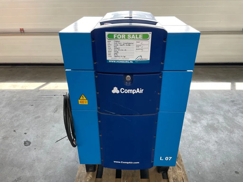 Compair L07 - 7,5A Schroefcompressor 750L/min als nieuw! - Compresor de aire: foto 1 Compair L07 - 7,5A Schroefcompressor 750L/min als nieuw! - Compresor de aire: foto 1