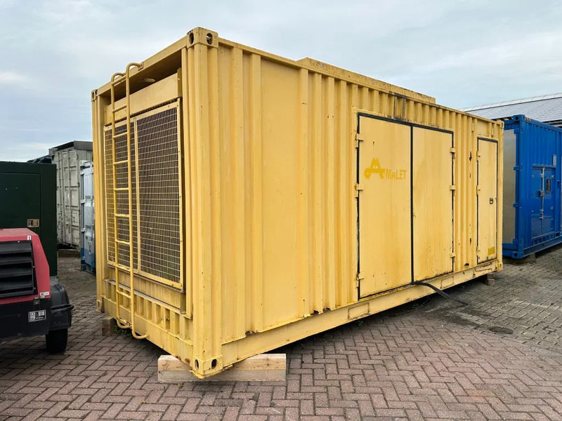 Generador industriale Cummins KTA 38 G5 Leroy Somer 1000 kVA Silent generatorset in container: foto 14