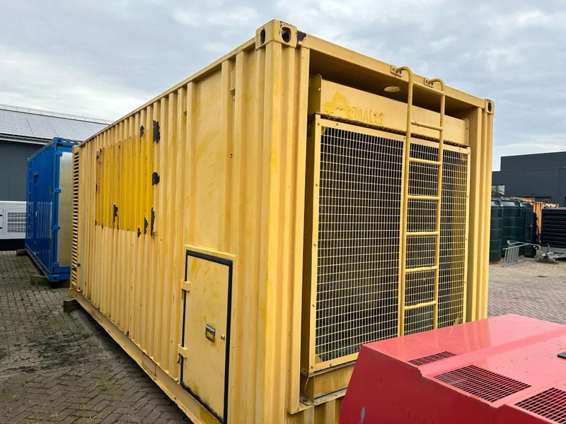 Generador industriale Cummins KTA 38 G5 Leroy Somer 1000 kVA Silent generatorset in container: foto 9