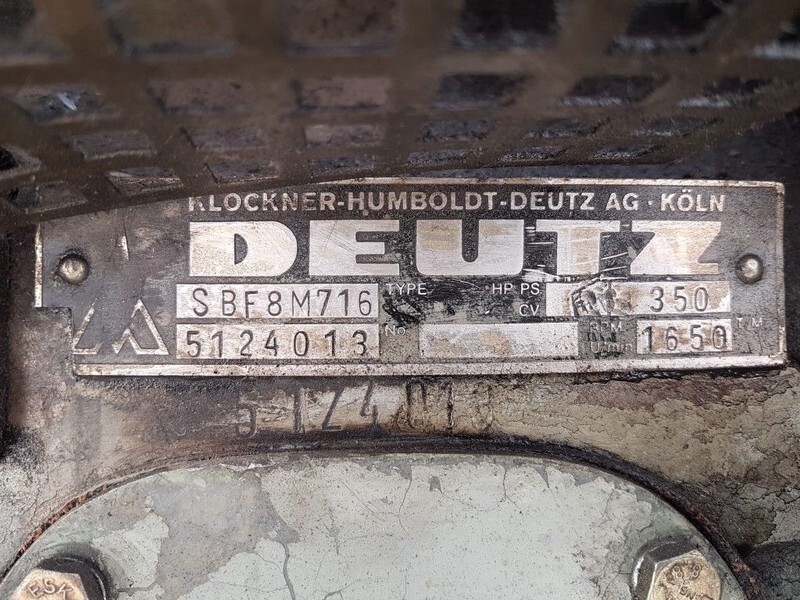 Deutz SBF8M716 Diesel motor 256 kW 350 PK Diesel engine - Motor para Maquinaria de construcción: foto 4 Deutz SBF8M716 Diesel motor 256 kW 350 PK Diesel engine - Motor para Maquinaria de construcción: foto 4