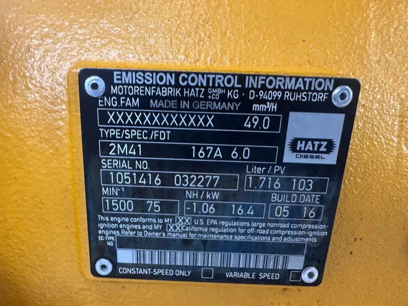 Hatz 2M41 Stamford 17.5 kVA generatorset - Generador industriale: foto 3 Hatz 2M41 Stamford 17.5 kVA generatorset - Generador industriale: foto 3