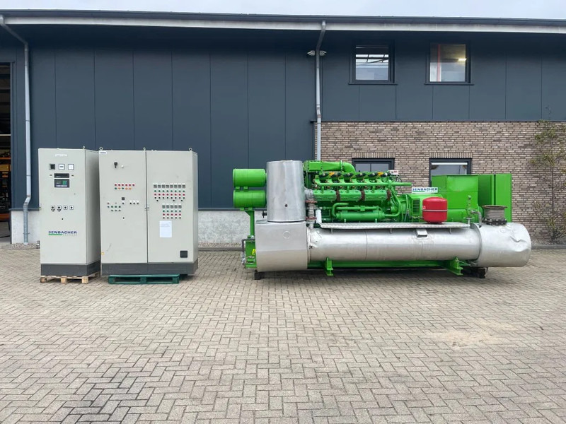 Jenbacher JW312 GSB Stamford 910 kVA gas generatorset - Generador industriale: foto 1 Jenbacher JW312 GSB Stamford 910 kVA gas generatorset - Generador industriale: foto 1