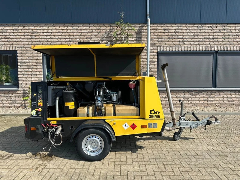 Kaeser M80 Kubota 8.1 m3 / min 7 Bar 55 kW Mobiele Silent Diesel Compressor - Compresor de aire: foto 3 Kaeser M80 Kubota 8.1 m3 / min 7 Bar 55 kW Mobiele Silent Diesel Compressor - Compresor de aire: foto 3