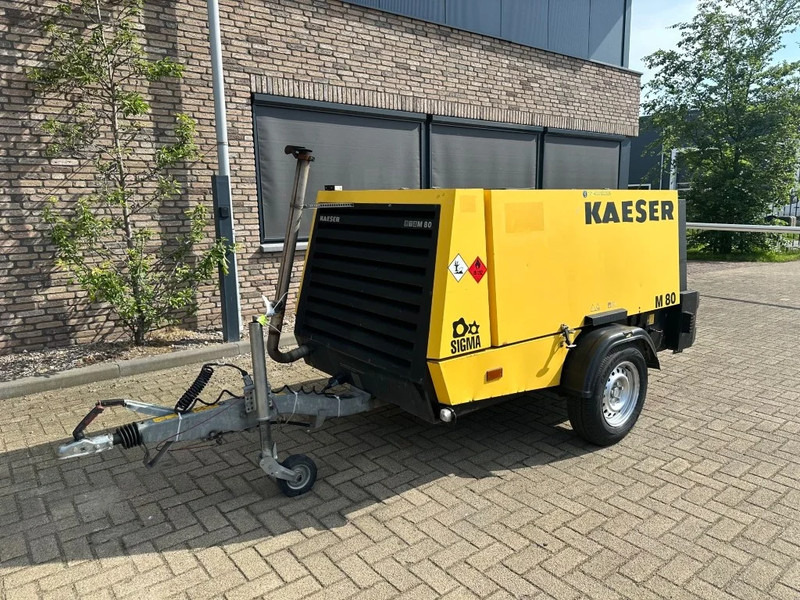 Kaeser M80 Kubota 8.1 m3 / min 7 Bar 55 kW Mobiele Silent Diesel Compressor - Compresor de aire: foto 2 Kaeser M80 Kubota 8.1 m3 / min 7 Bar 55 kW Mobiele Silent Diesel Compressor - Compresor de aire: foto 2