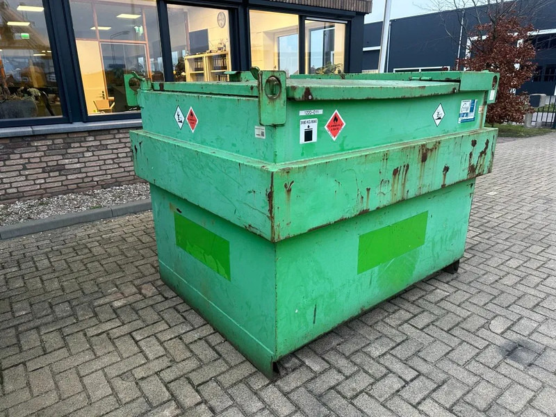 Kiwa IBC Steenbergen 2000 liter Dieseltank met handpomp Milieutank - Tanque de almacenamiento: foto 5 Kiwa IBC Steenbergen 2000 liter Dieseltank met handpomp Milieutank - Tanque de almacenamiento: foto 5