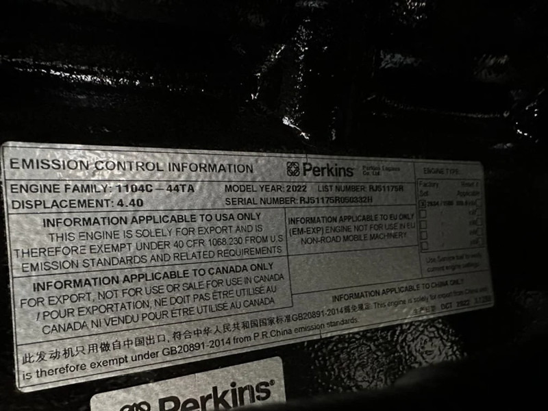 Generador industriale Perkins 1104C-44TAG2 Leroy Somer 110 kVA Silent generatorset: foto 17 Generador industriale Perkins 1104C-44TAG2 Leroy Somer 110 kVA Silent generatorset: foto 17