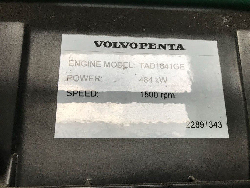 Generador industriale Volvo Stamford 550 KVA TAD 1641 GE Super Silent Nieuw: foto 11 Generador industriale Volvo Stamford 550 KVA TAD 1641 GE Super Silent Nieuw: foto 11