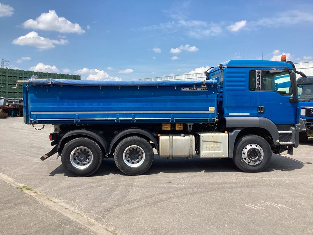 Camión volquete MAN TGS 26.440 6x4 BB Schalter Meiller Intarder Eur6: foto 6