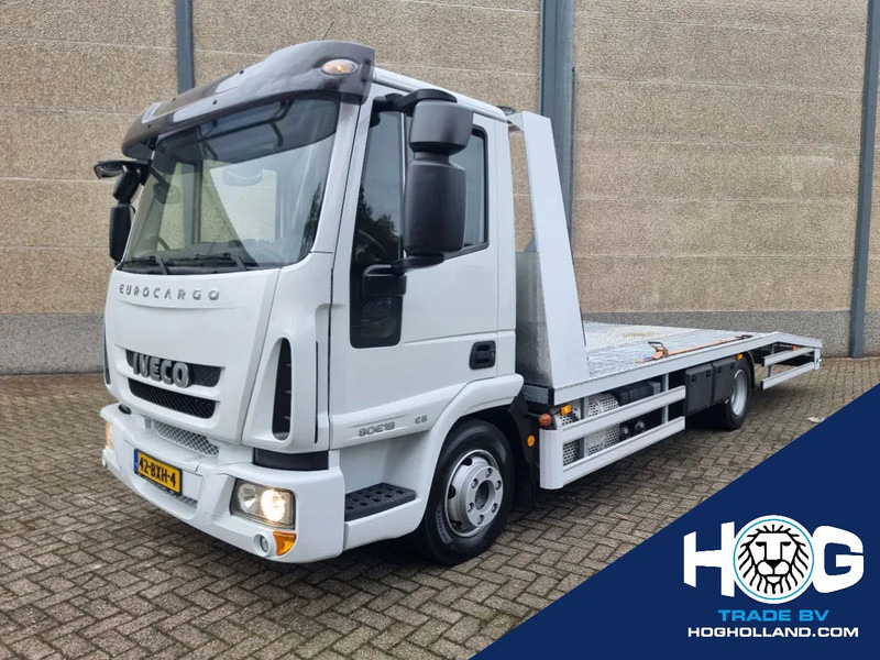 Iveco EuroCargo 80 E6 80E19 - Camión portavehículos: foto 1 Iveco EuroCargo 80 E6 80E19 - Camión portavehículos: foto 1