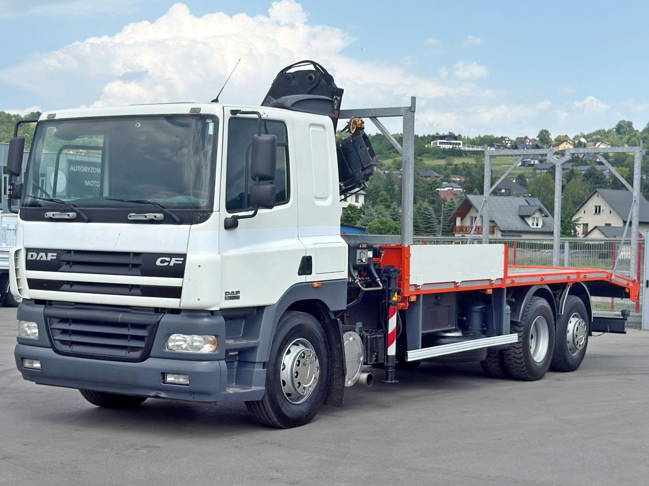 DAF CF 85.380*ABSCHLEPPWAGEN 7,20m+ HIAB 144 B-2 DUO - Grua de remolque autos: foto 3 DAF CF 85.380*ABSCHLEPPWAGEN 7,20m+ HIAB 144 B-2 DUO - Grua de remolque autos: foto 3