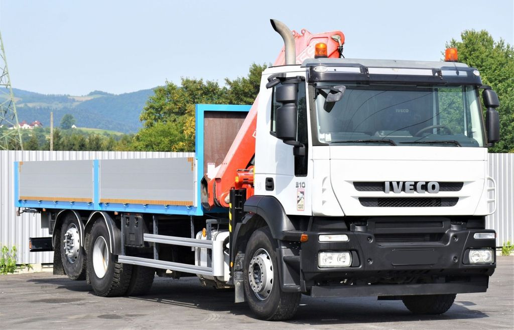 Iveco Stralis 310 PRITSCHE 7,05m +KRAN +FUNK - Camión grúa: foto 3 Iveco Stralis 310 PRITSCHE 7,05m +KRAN +FUNK - Camión grúa: foto 3