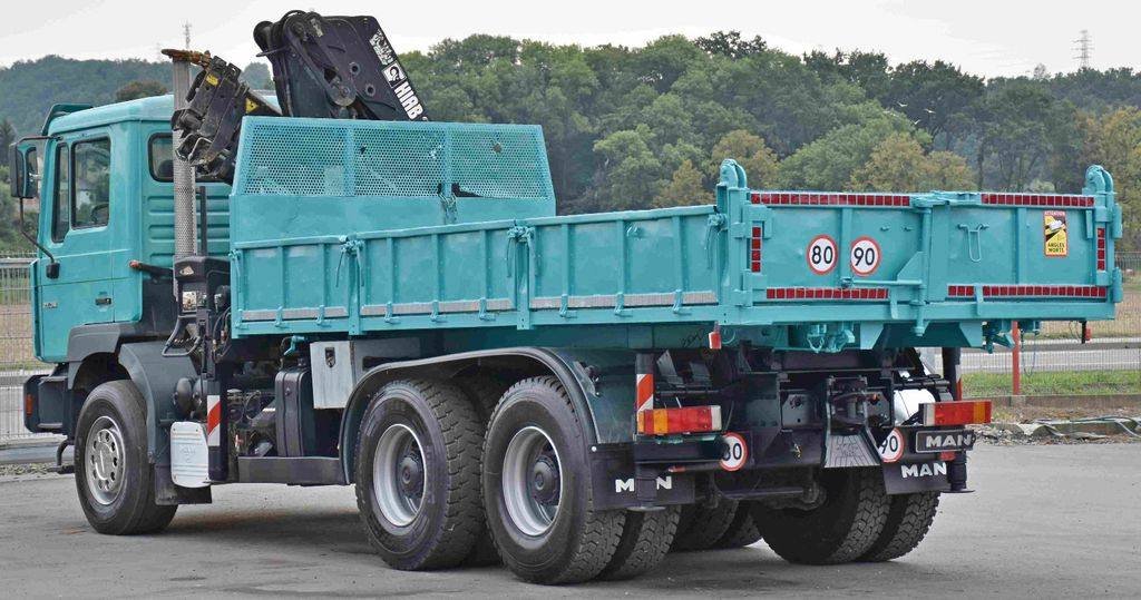 Camión grúa, Camión volquete MAN 27-314 * HIAB 220 C - 3 + FUNK * 6x4: foto 7
