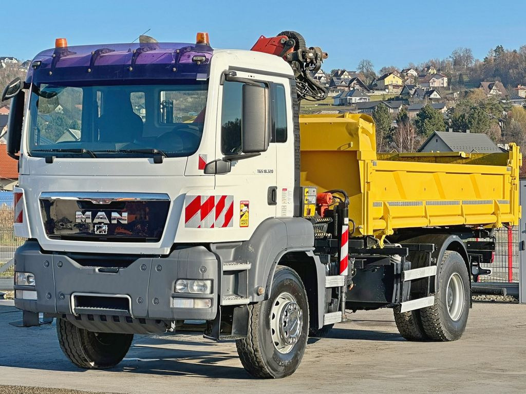 MAN TGS 18.320 * PK 12002 - EH A + FUNK * TOPZUSTAND - Camión grúa, Camión volquete: foto 5 MAN TGS 18.320 * PK 12002 - EH A + FUNK * TOPZUSTAND - Camión grúa, Camión volquete: foto 5