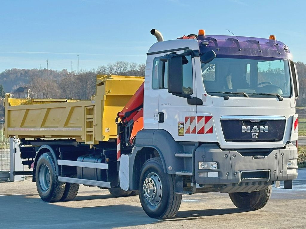 MAN TGS 18.320 * PK 12002 - EH A + FUNK * TOPZUSTAND - Camión volquete, Camión grúa: foto 4 MAN TGS 18.320 * PK 12002 - EH A + FUNK * TOPZUSTAND - Camión volquete, Camión grúa: foto 4