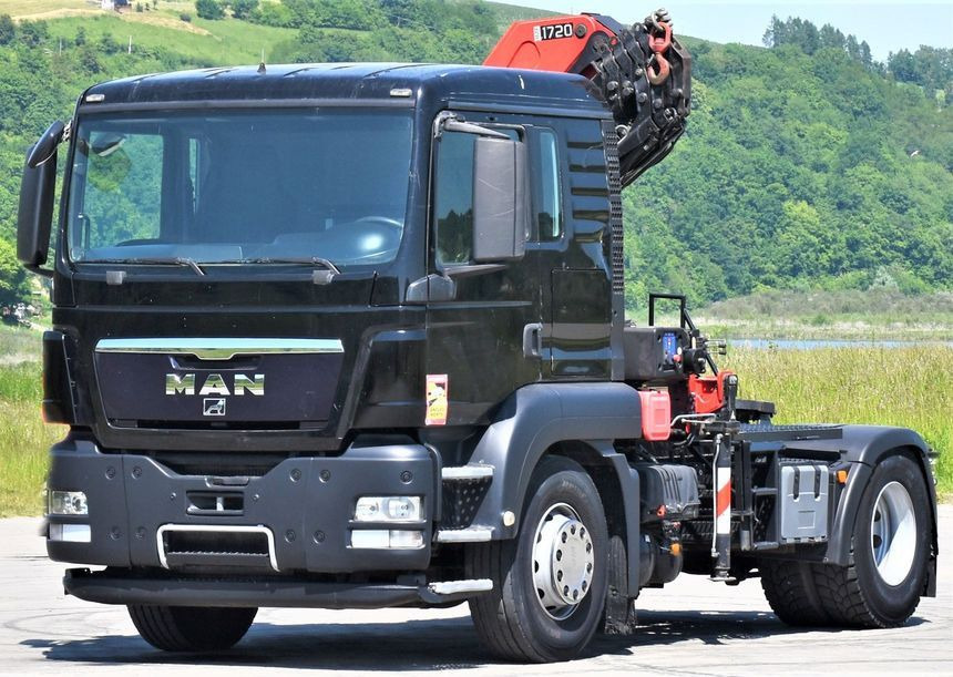 MAN TGS 18.400 Sattelzugmaschine + KRAN /FUNK MAN TGS 18.400 Sattelzugmaschine + KRAN /FUNK - Camión grúa, Cabeza tractora: foto 4 MAN TGS 18.400 Sattelzugmaschine + KRAN /FUNK MAN TGS 18.400 Sattelzugmaschine + KRAN /FUNK - Camión grúa, Cabeza tractora: foto 4