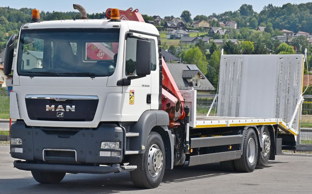 MAN TGS 26.320 * FASSI F170A.22 + FUNK* TOPZUSTAND - Camión grúa, Camión portavehículos: foto 3 MAN TGS 26.320 * FASSI F170A.22 + FUNK* TOPZUSTAND - Camión grúa, Camión portavehículos: foto 3