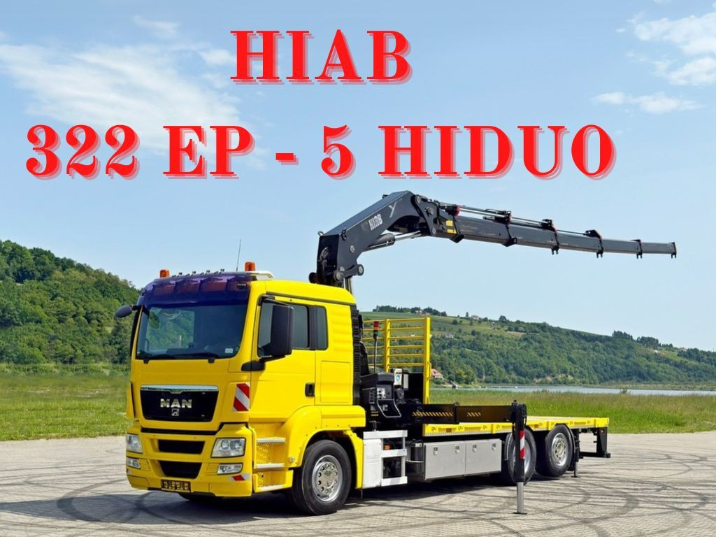 MAN TGS 26.440 * HIAB 322 EP - 5 HIDUO/ FUNK * TOP MAN TGS 26.440 * HIAB 322 EP - 5 HIDUO/ FUNK * TOP - Camión grúa, Camión caja abierta: foto 1 MAN TGS 26.440 * HIAB 322 EP - 5 HIDUO/ FUNK * TOP MAN TGS 26.440 * HIAB 322 EP - 5 HIDUO/ FUNK * TOP - Camión grúa, Camión caja abierta: foto 1