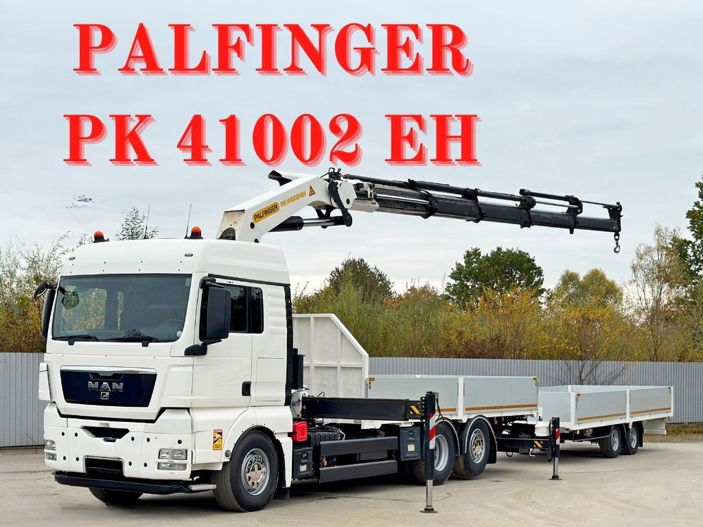 MAN TGX 26.440 * PK 41002-EH + FUNK + Anhänger*TOP - Camión grúa: foto 1 MAN TGX 26.440 * PK 41002-EH + FUNK + Anhänger*TOP - Camión grúa: foto 1