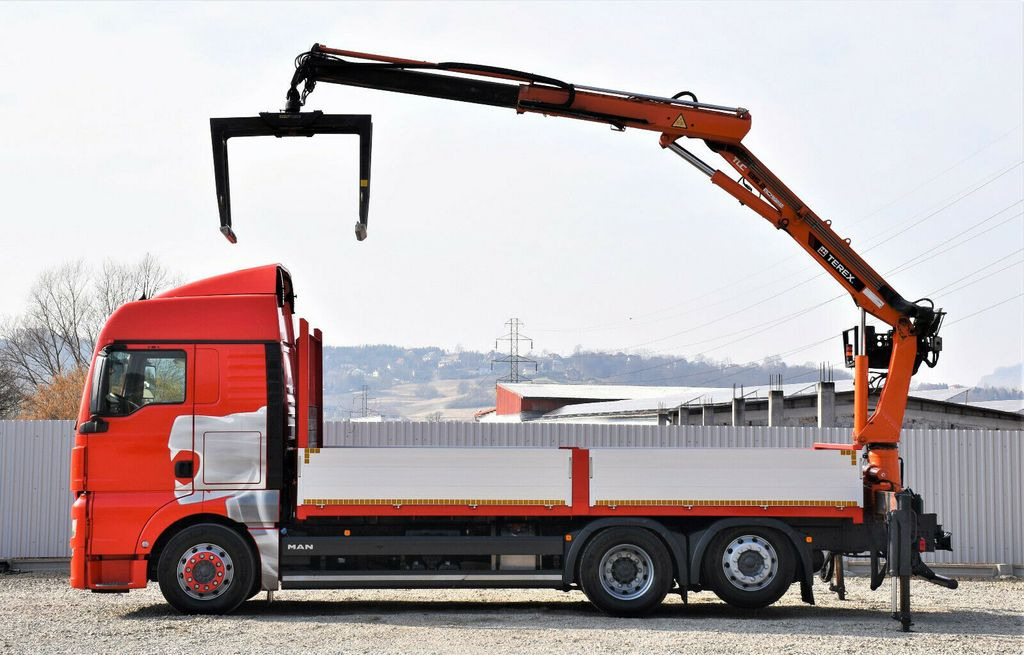 MAN TGX 26.440 Pritsche 6,60 m*TEREX 135.2-A11 MAN TGX 26.440 Pritsche 6,60 m*TEREX 135.2-A11 - Camión grúa: foto 5 MAN TGX 26.440 Pritsche 6,60 m*TEREX 135.2-A11 MAN TGX 26.440 Pritsche 6,60 m*TEREX 135.2-A11 - Camión grúa: foto 5