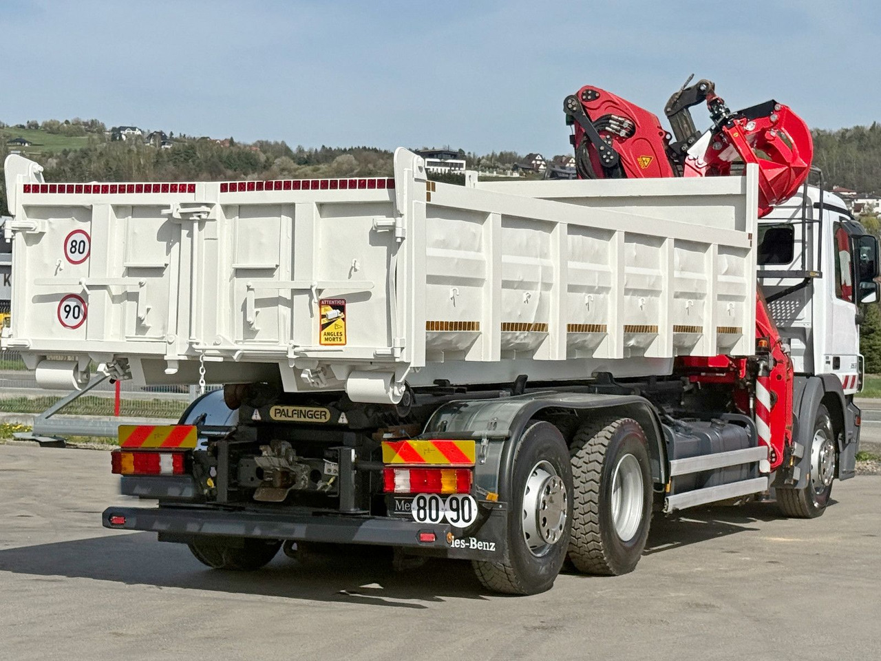 Camión multibasculante Mercedes-Benz ACTROS 2536 * Abrollkipper  + EPSILON Q150Z82: foto 8