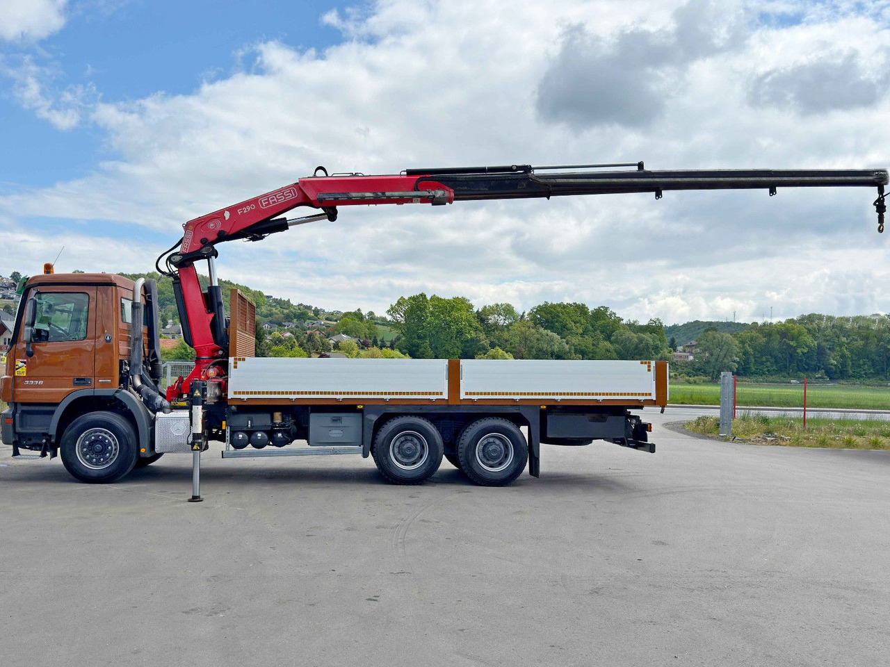 Mercedes-Benz ACTROS 3336 * FASSI F290A.22 + FUNK / 6x4 * TOP - Camión grúa: foto 5 Mercedes-Benz ACTROS 3336 * FASSI F290A.22 + FUNK / 6x4 * TOP - Camión grúa: foto 5