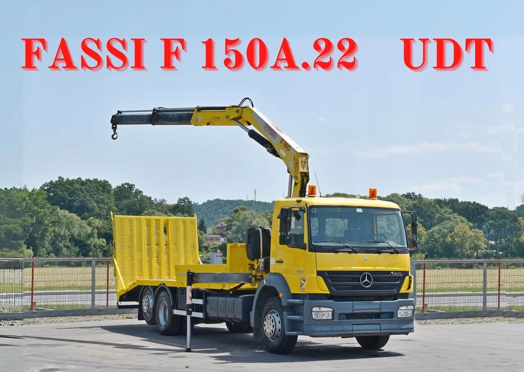 Mercedes-Benz AXOR 2533 ABSCHLEPPWAGEN 7,50 m + FASSI F150A.22 Mercedes-Benz AXOR 2533 ABSCHLEPPWAGEN 7,50 m + FASSI F150A.22 - Grua de remolque autos: foto 1 Mercedes-Benz AXOR 2533 ABSCHLEPPWAGEN 7,50 m + FASSI F150A.22 Mercedes-Benz AXOR 2533 ABSCHLEPPWAGEN 7,50 m + FASSI F150A.22 - Grua de remolque autos: foto 1