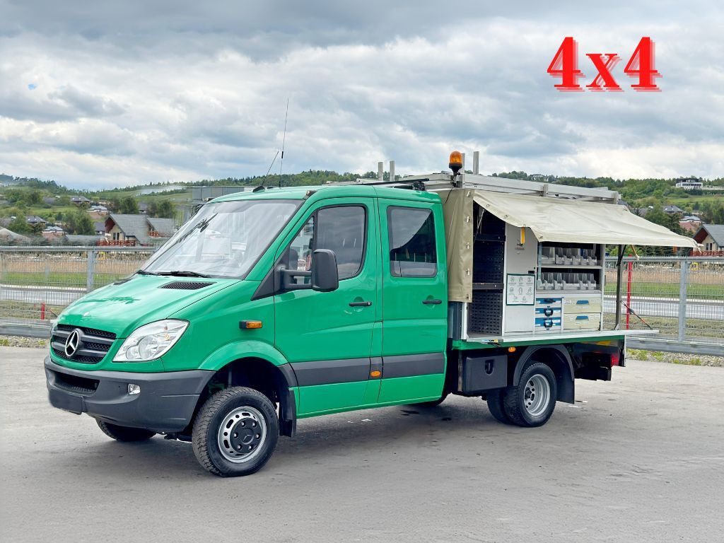 Mercedes-Benz Sprinter 516 CDI* Doppel Kabine! 4x4 *TOPZUSTAND - Furgoneta basculante: foto 1 Mercedes-Benz Sprinter 516 CDI* Doppel Kabine! 4x4 *TOPZUSTAND - Furgoneta basculante: foto 1
