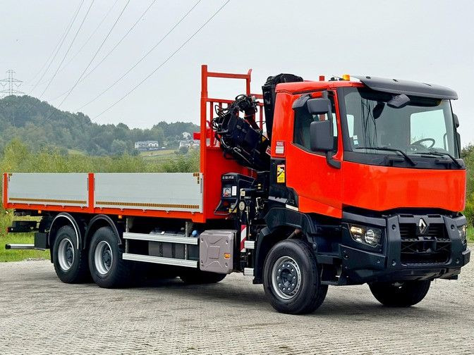 Renault K 380 * HIAB 166 BS-3 HIDUO + FUNK* 6x4 - Camión grúa: foto 4 Renault K 380 * HIAB 166 BS-3 HIDUO + FUNK* 6x4 - Camión grúa: foto 4