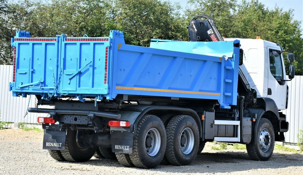 Camión grúa, Camión volquete Renault KERAX 370 DXI* HIAB 122B-3 HIDUO/FUNK * 6x4: foto 7