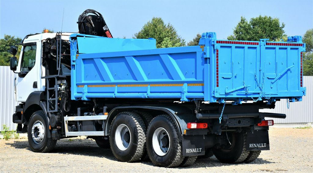 Camión grúa, Camión volquete Renault KERAX 370 DXI* HIAB 122B-3 HIDUO/FUNK * 6x4: foto 8