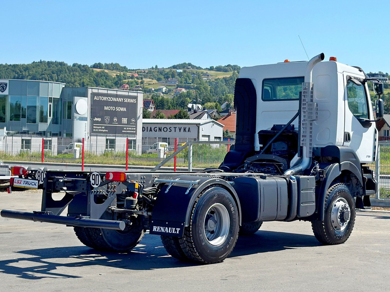 Renault KERAX 370 * FAHRGESTELL 4,55 m / 4x4*TOPZUSTAND - Camión chasis: foto 4 Renault KERAX 370 * FAHRGESTELL 4,55 m / 4x4*TOPZUSTAND - Camión chasis: foto 4