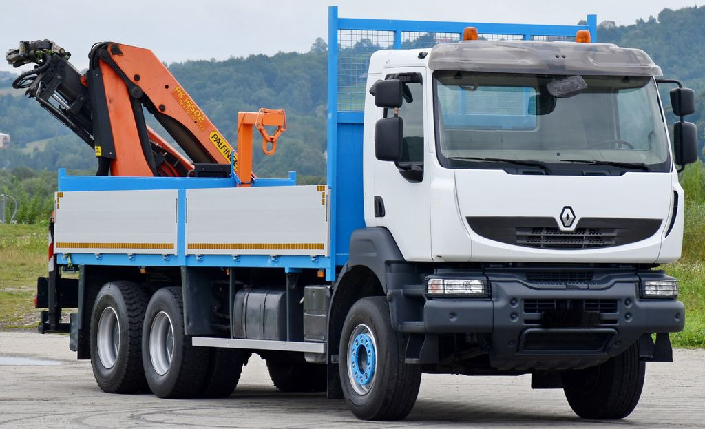 Renault KERAX 370 *PK 16502 + FUNK / 6x4 * TOP Renault KERAX 370 *PK 16502 + FUNK / 6x4 * TOP - Camión grúa, Camión caja abierta: foto 4 Renault KERAX 370 *PK 16502 + FUNK / 6x4 * TOP Renault KERAX 370 *PK 16502 + FUNK / 6x4 * TOP - Camión grúa, Camión caja abierta: foto 4