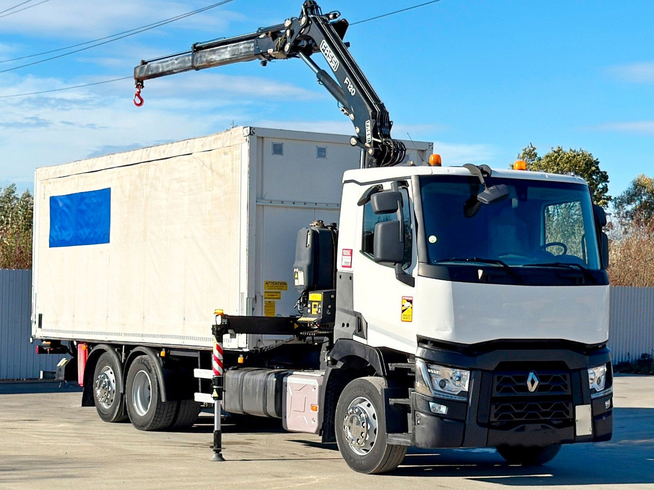 Renault T380 * FASSI F120B.2.22 / 6x2* TOP - Camión grúa: foto 2 Renault T380 * FASSI F120B.2.22 / 6x2* TOP - Camión grúa: foto 2