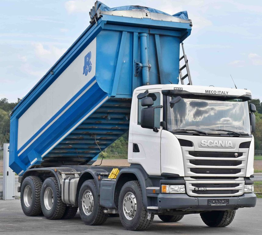 Scania G 450 * Kipper * TOPZUSTAND / 8x4 Scania G 450 * Kipper * TOPZUSTAND / 8x4 - Camión volquete: foto 4 Scania G 450 * Kipper * TOPZUSTAND / 8x4 Scania G 450 * Kipper * TOPZUSTAND / 8x4 - Camión volquete: foto 4
