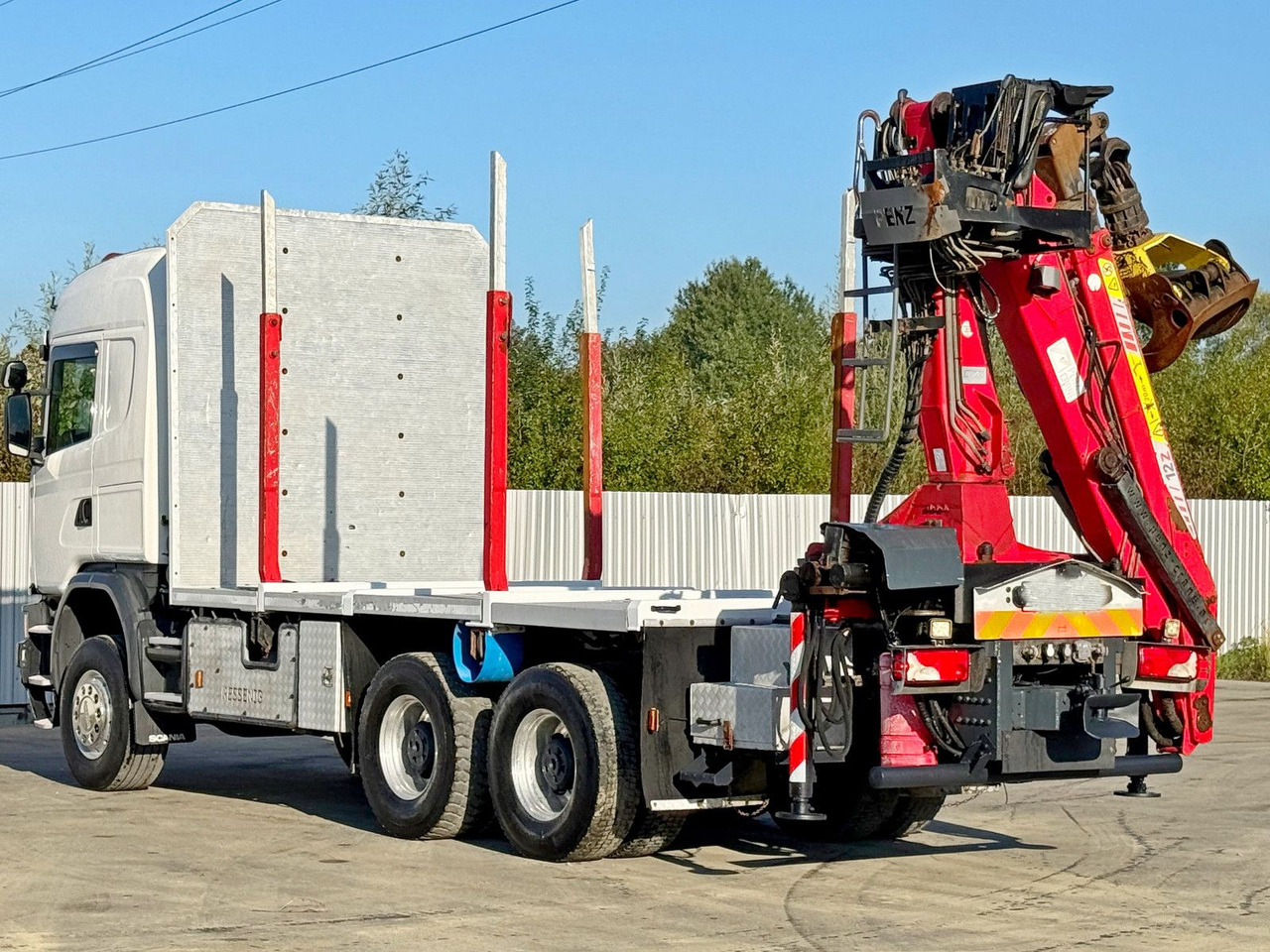 Camión forestal, Camión grúa Scania G490* HOLZTRANSPORTER * PENZ 12Z8.70* 6x6: foto 7 Camión forestal, Camión grúa Scania G490* HOLZTRANSPORTER * PENZ 12Z8.70* 6x6: foto 7