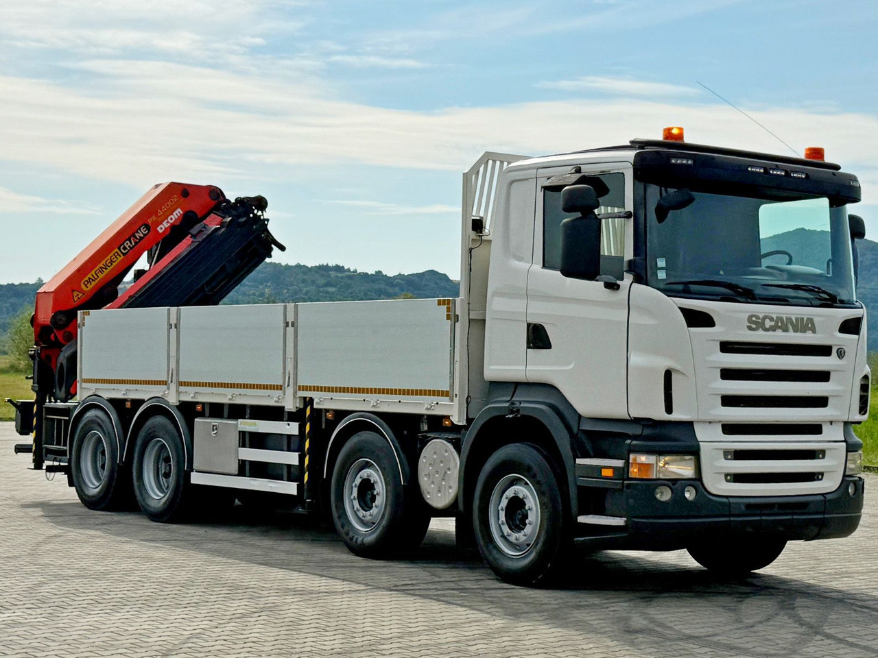 Scania R 420 PRITSCHE 6,47 m * PK 44002/FUNK * 8x4 /TOP - Camión grúa: foto 3 Scania R 420 PRITSCHE 6,47 m * PK 44002/FUNK * 8x4 /TOP - Camión grúa: foto 3