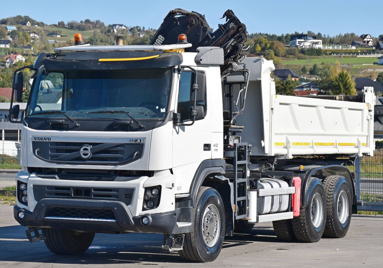 Volvo FMX 410 Kipper 5,20m*HIAB 122 D-4 HIDUO/FUNK*6x4 - Camión volquete: foto 5 Volvo FMX 410 Kipper 5,20m*HIAB 122 D-4 HIDUO/FUNK*6x4 - Camión volquete: foto 5