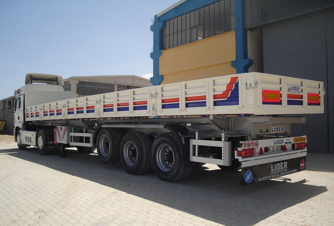 LIDER 2024 YEAR NEW TRAILER FOR SALE (MANUFACTURER COMPANY) - Remolque plataforma/ Caja abierta: foto 2 LIDER 2024 YEAR NEW TRAILER FOR SALE (MANUFACTURER COMPANY) - Remolque plataforma/ Caja abierta: foto 2