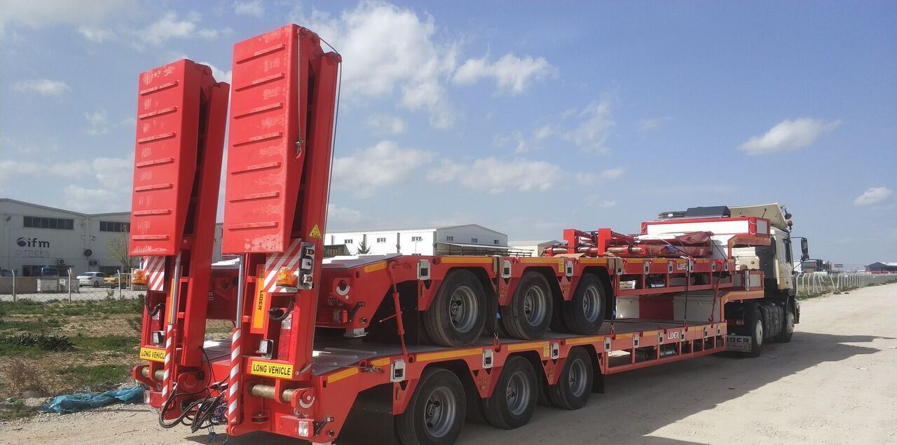 Semirremolque góndola rebajadas para transporte de equipos pesados LIDER 2025  READY IN STOCK 50 TONS CAPACITY LOWBED: foto 15