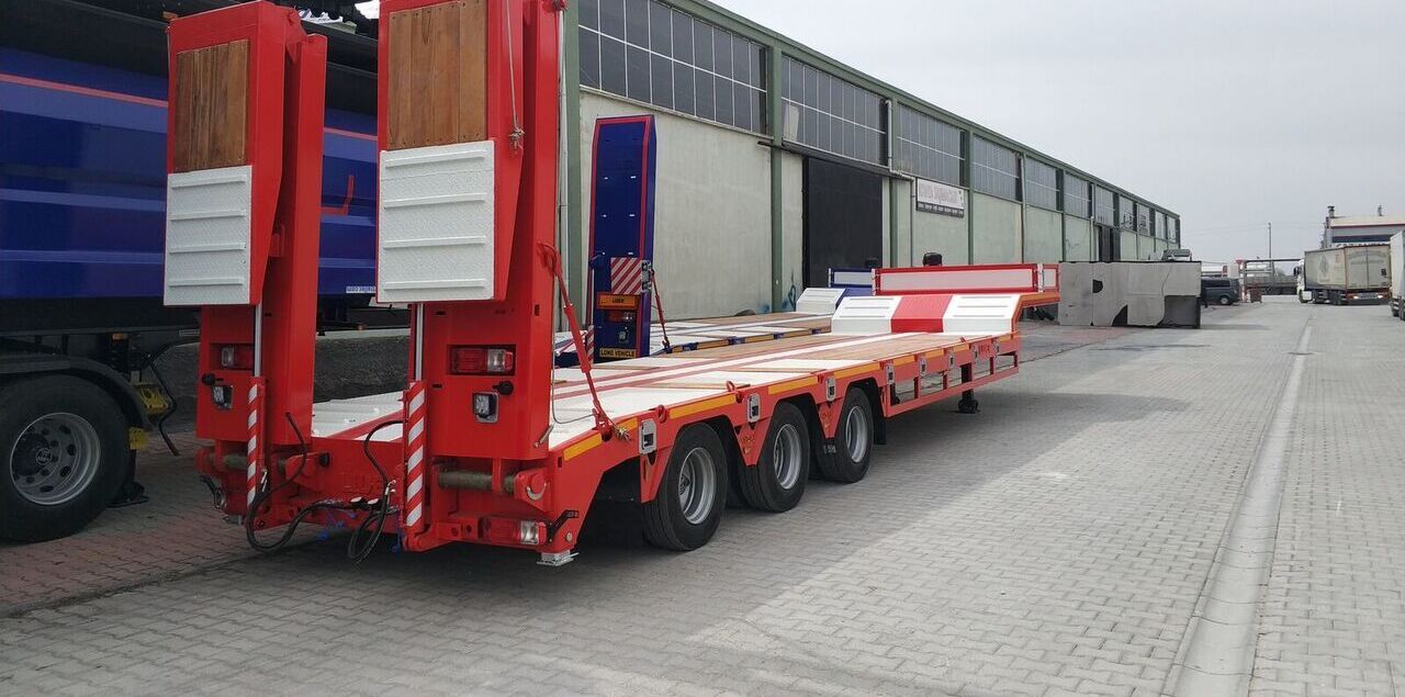 Semirremolque góndola rebajadas para transporte de equipos pesados LIDER 2025  READY IN STOCK 50 TONS CAPACITY LOWBED: foto 6